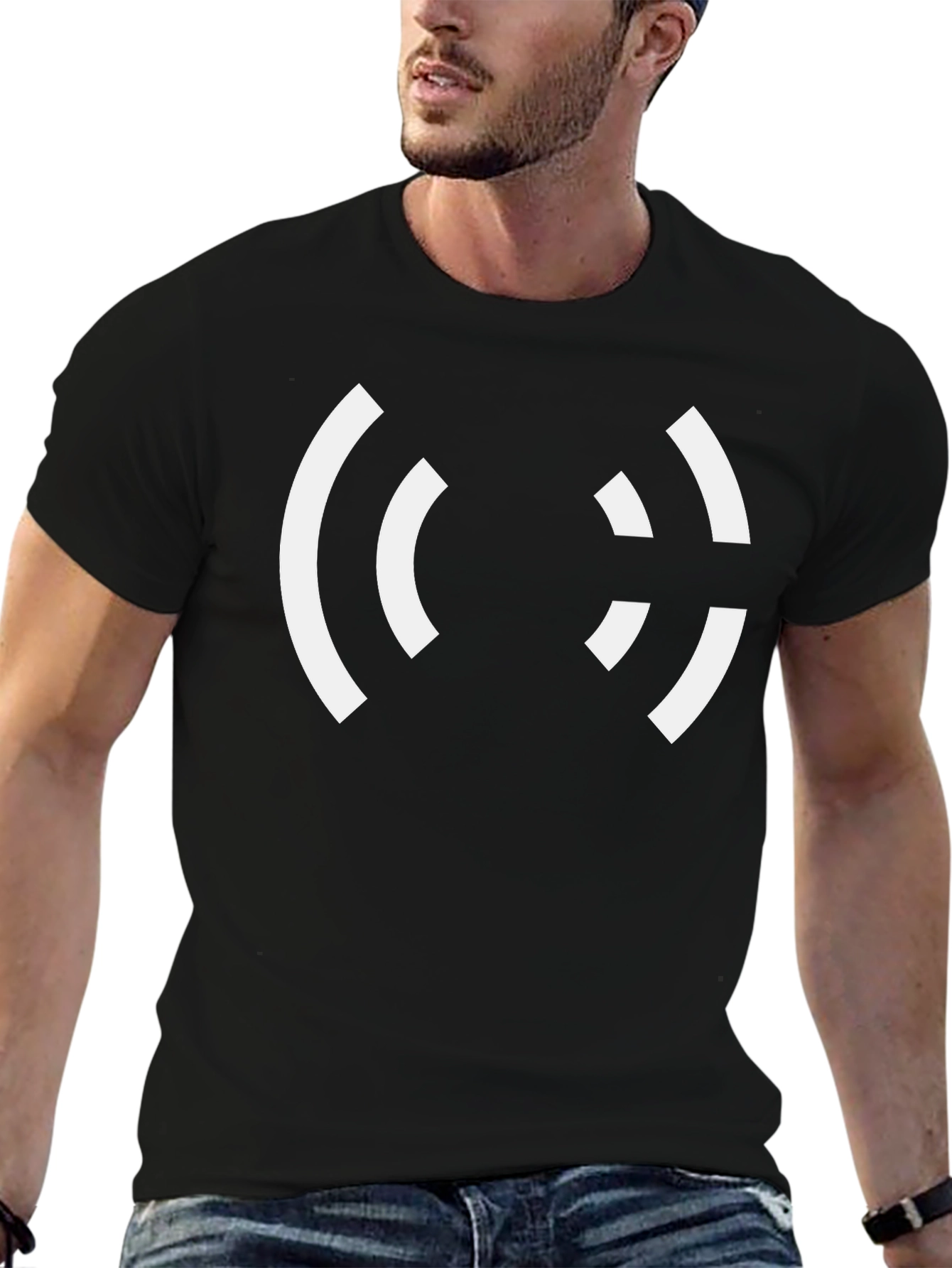Abstract Wireless Signal T-Shirt