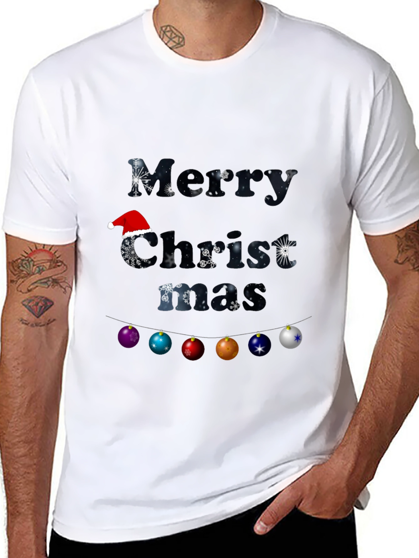 Festive Merry Christmas T-Shirt