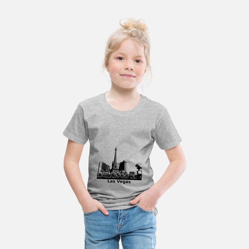 Las Vegas panoramic view in black