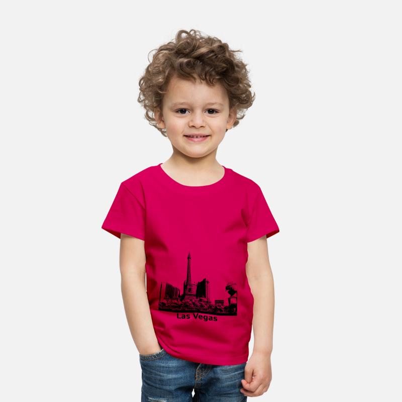 Las Vegas panoramic view in black