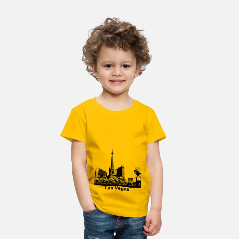 Las Vegas panoramic view in black