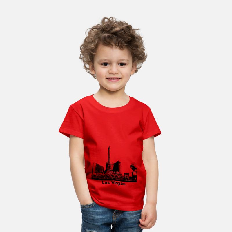 Las Vegas panoramic view in black