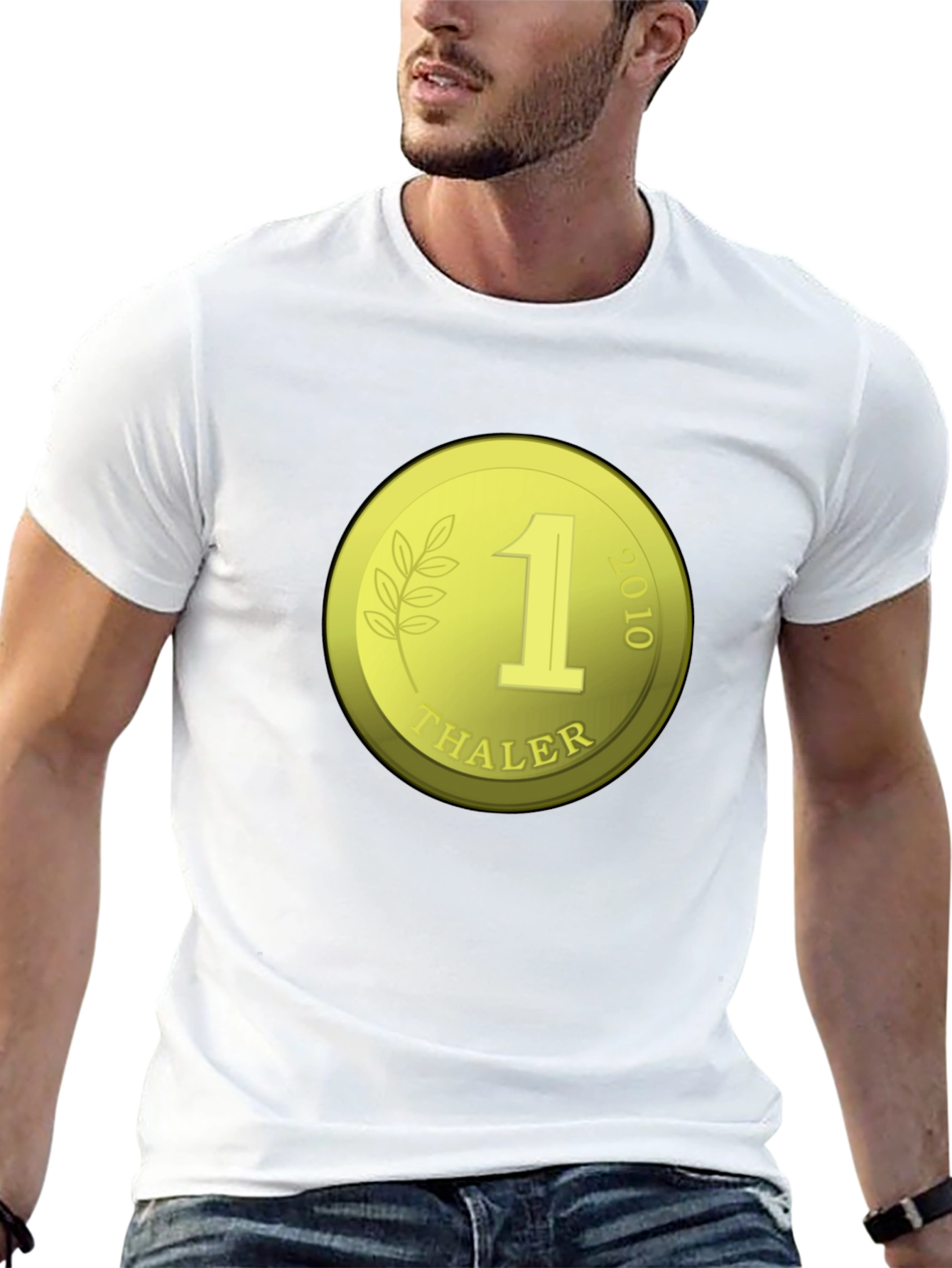 Novelty Coin Design T-Shirt