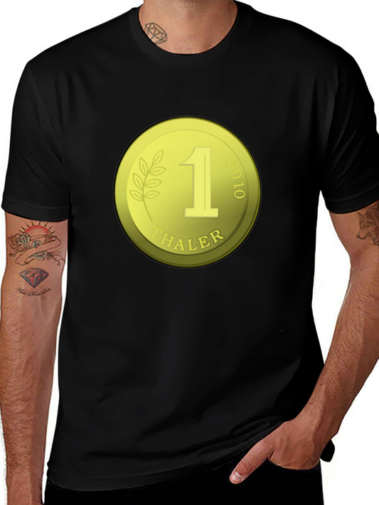 Novelty Coin Design T-Shirt