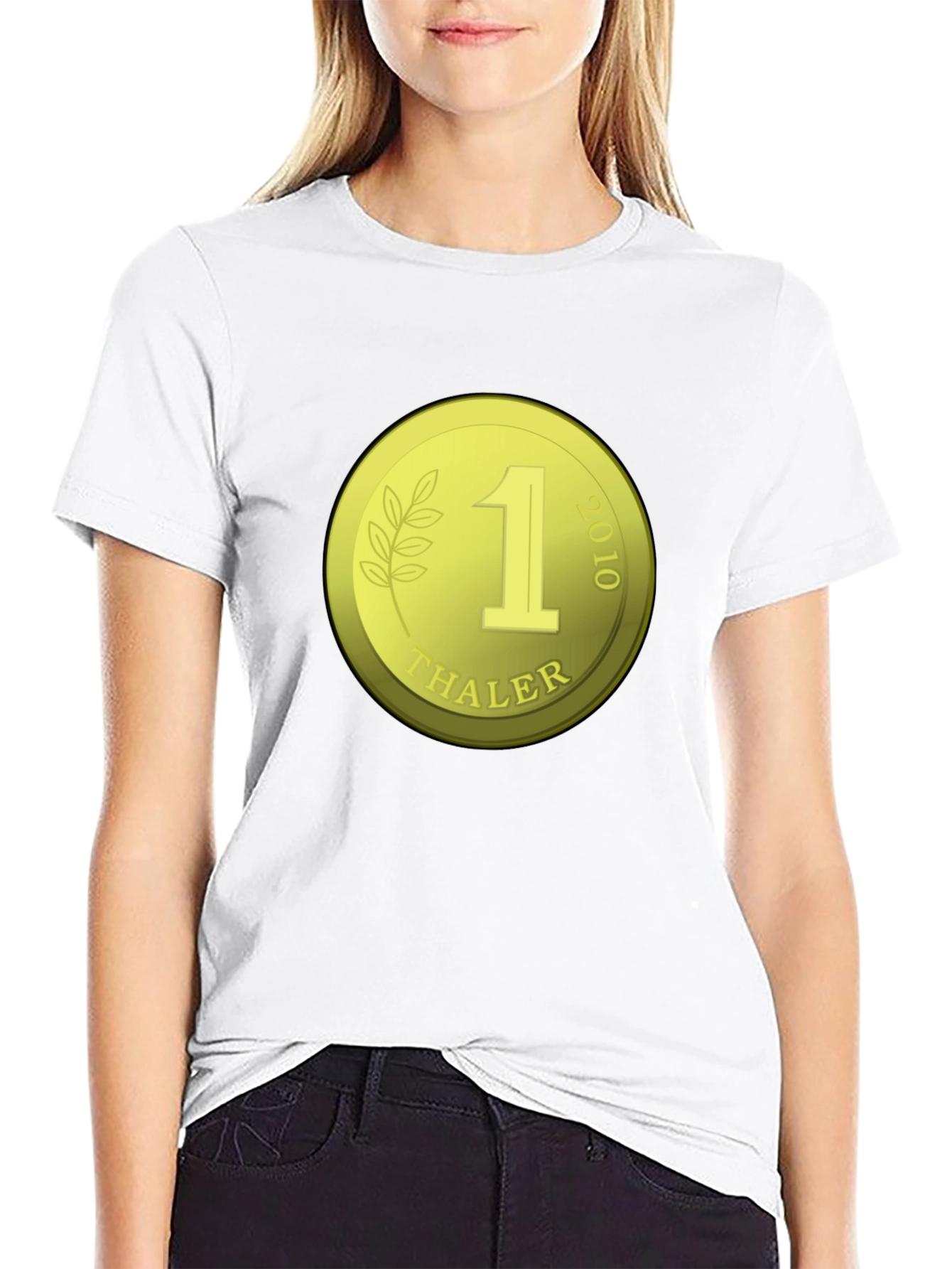 Novelty Coin Design T-Shirt