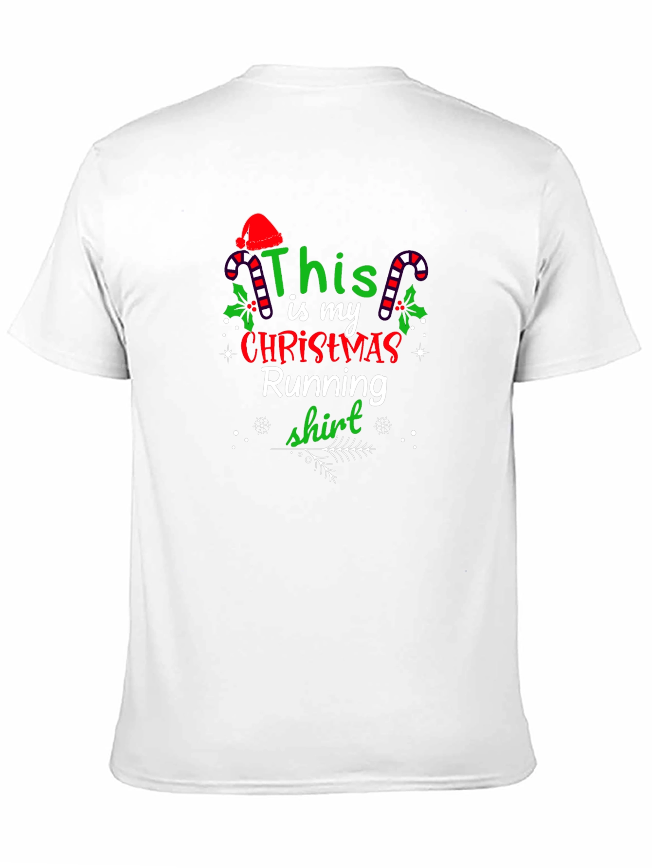 Christmas Running Shirt - Holiday Festive Apparel