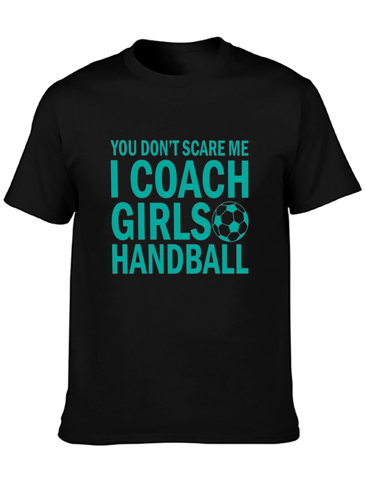 Funny Girls Handball Coach T-Shirt