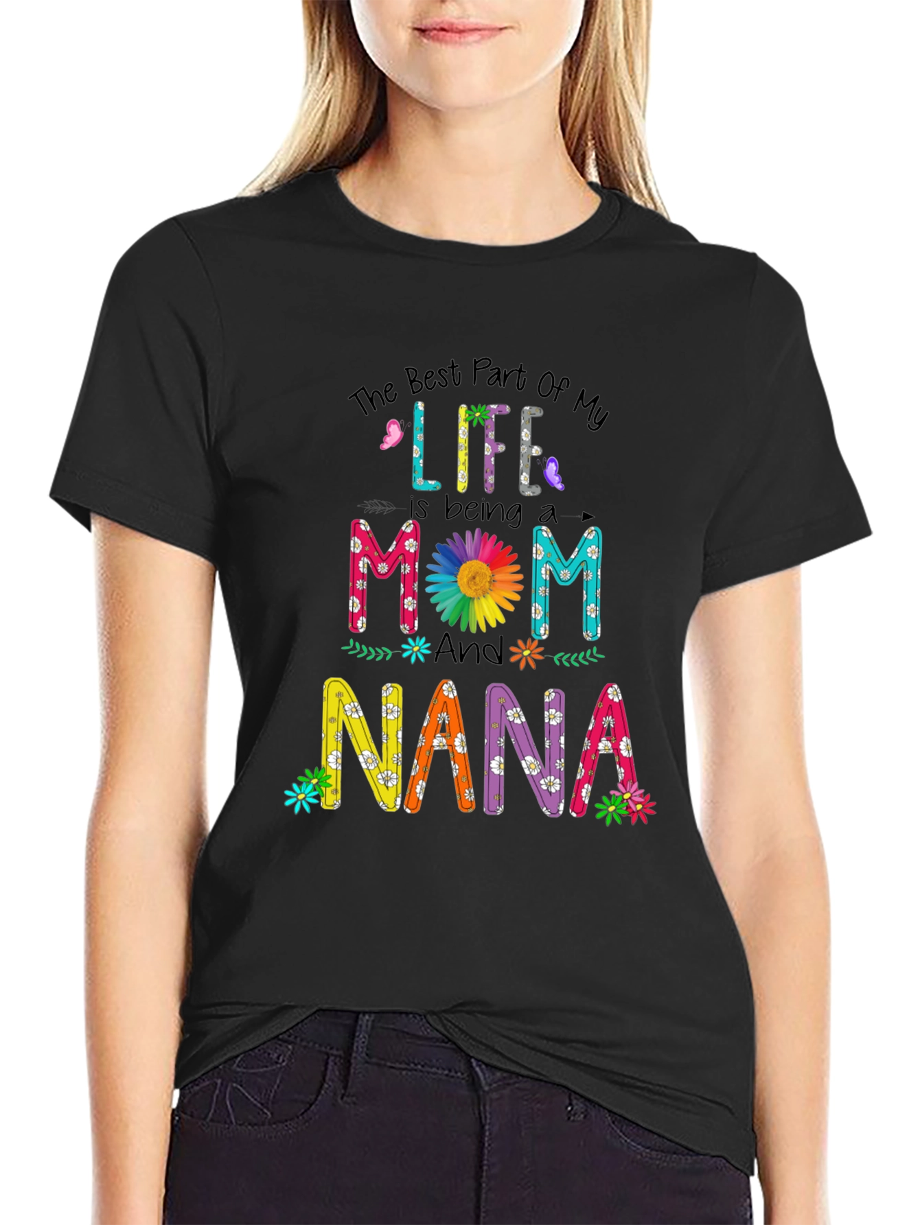 Best Mom Nana T-Shirt