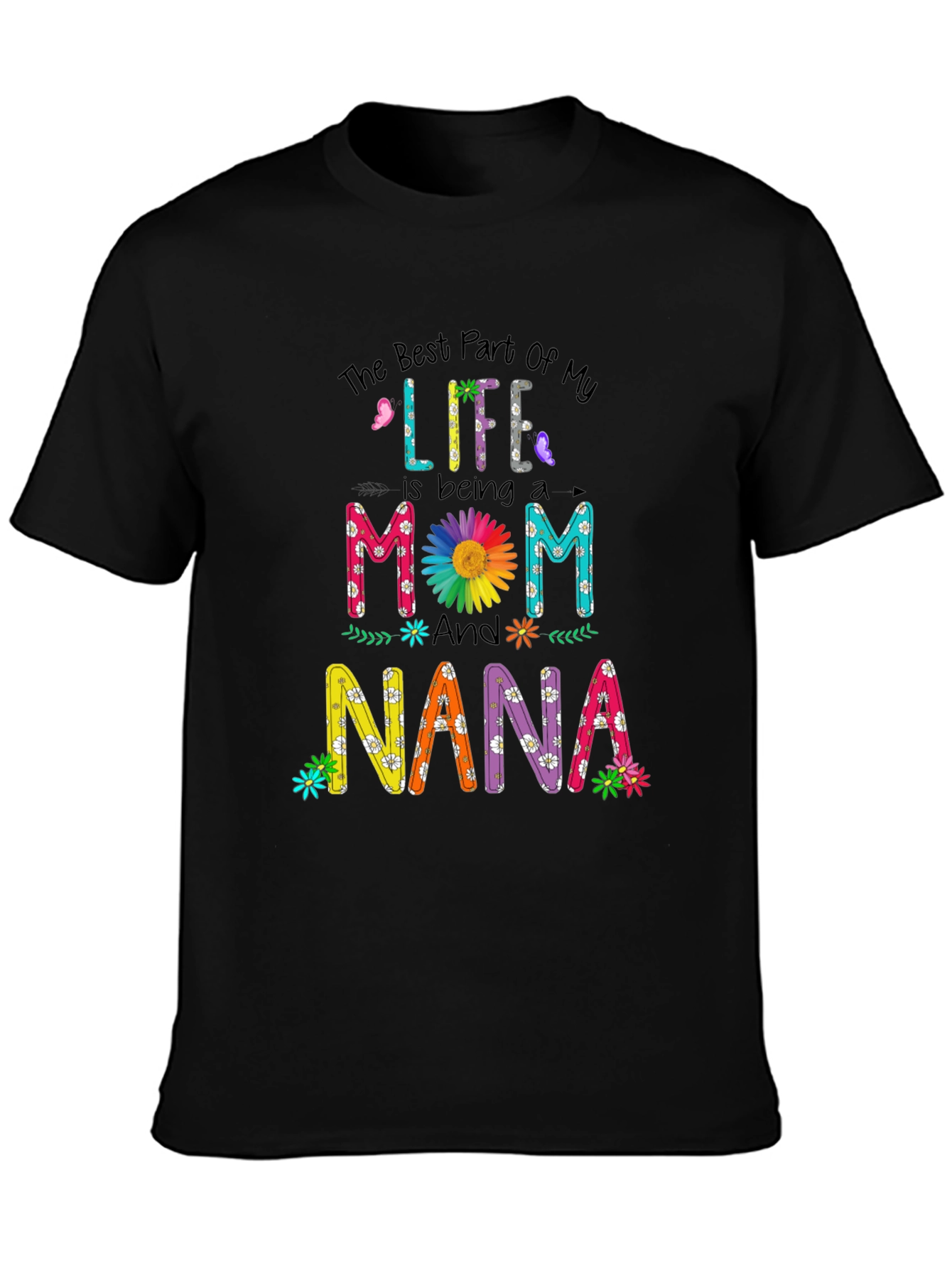 Best Mom Nana T-Shirt