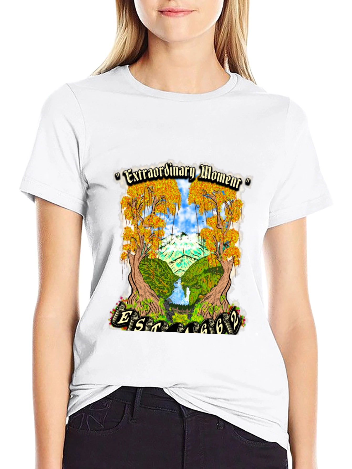 Extraordinary Moment Graphic T-Shirt