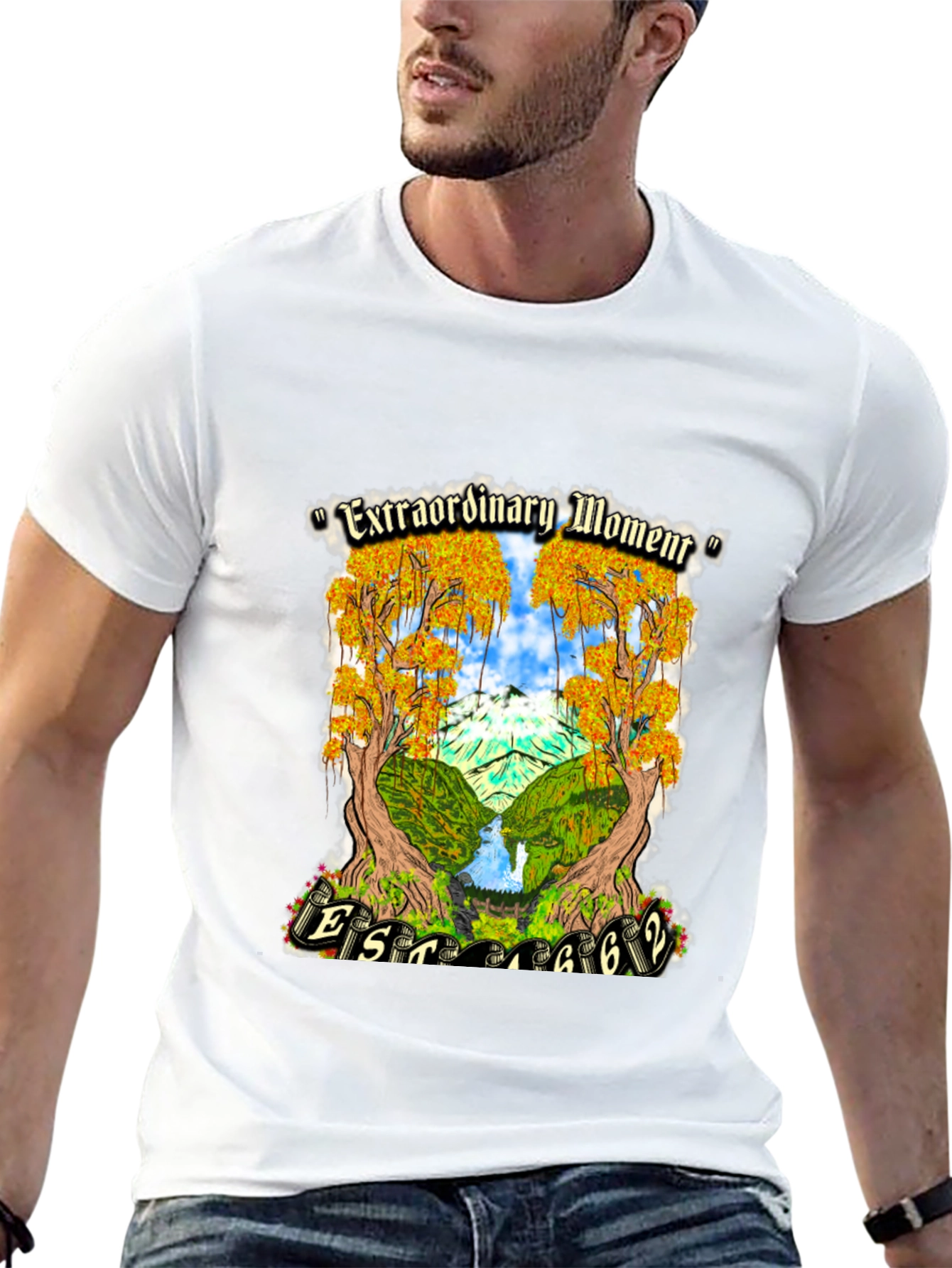 Extraordinary Moment Graphic T-Shirt