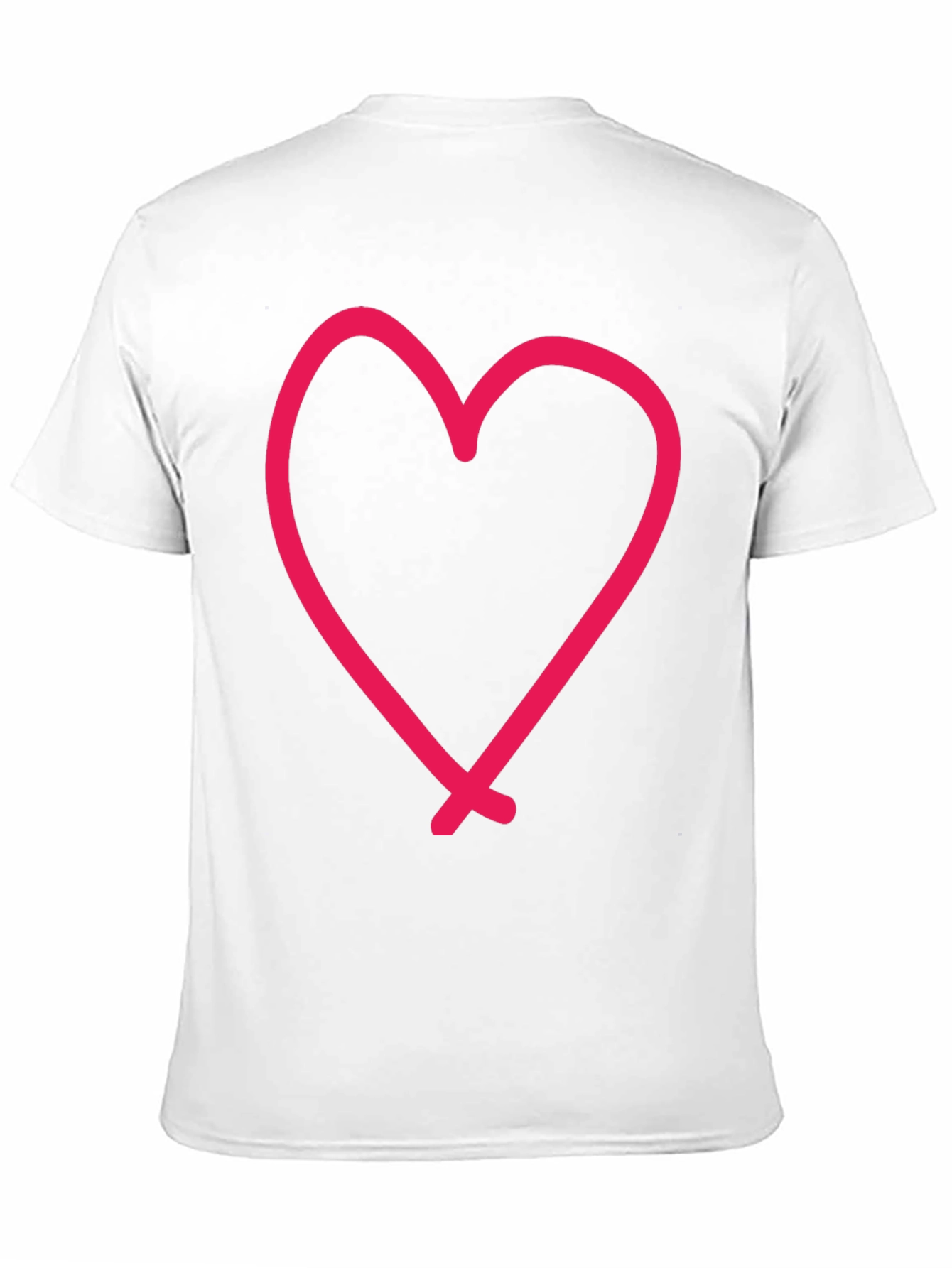 Heart Graphic Black T-Shirt