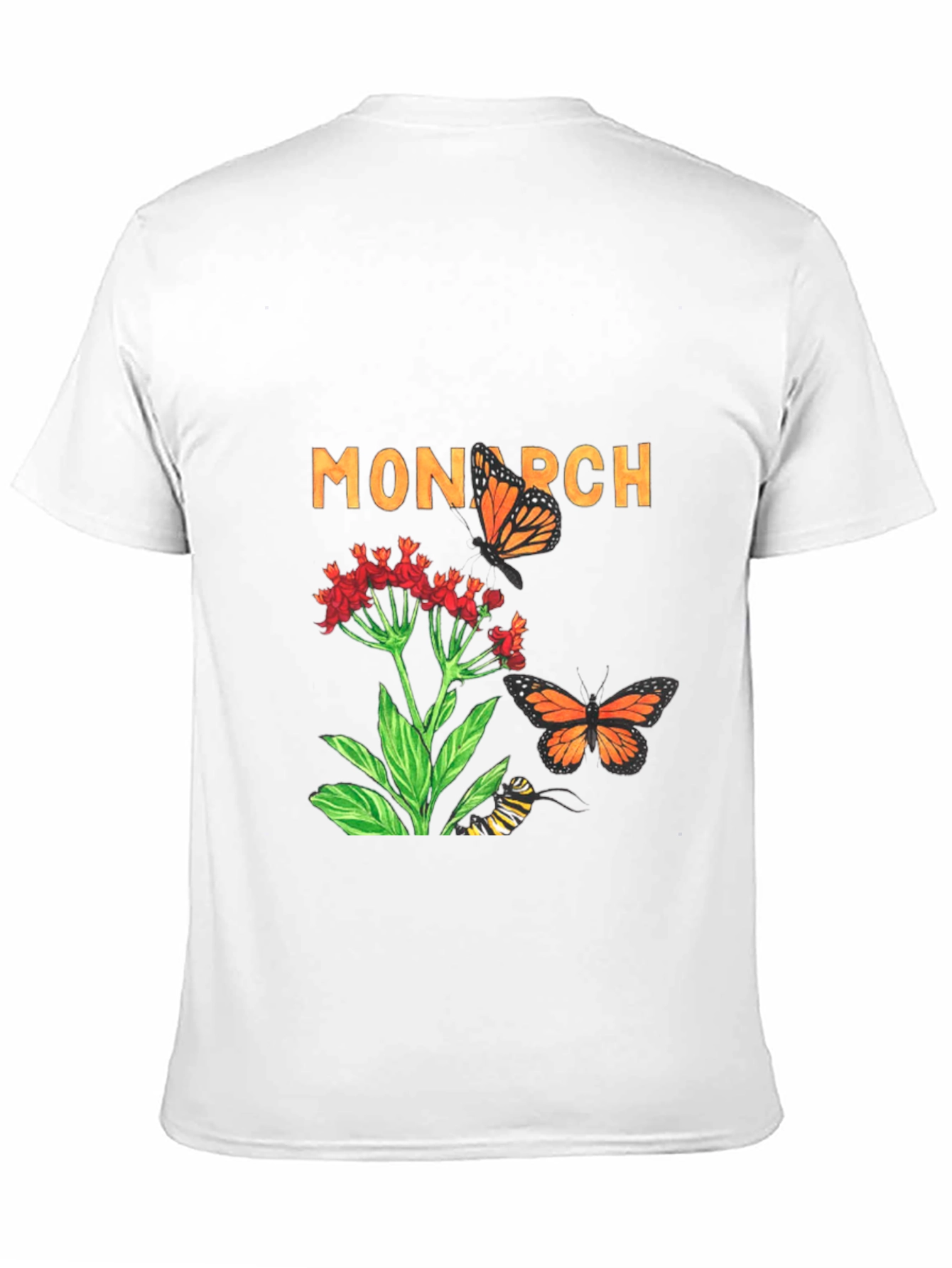 Monarch Butterfly Graphic T-Shirt - Nature Lovers Tee