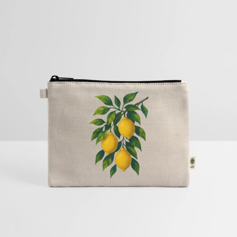 Lemon Branch Watercolor Illustration