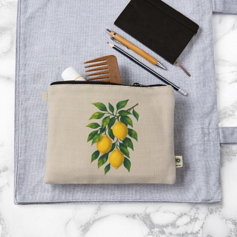 Lemon Branch Watercolor Illustration