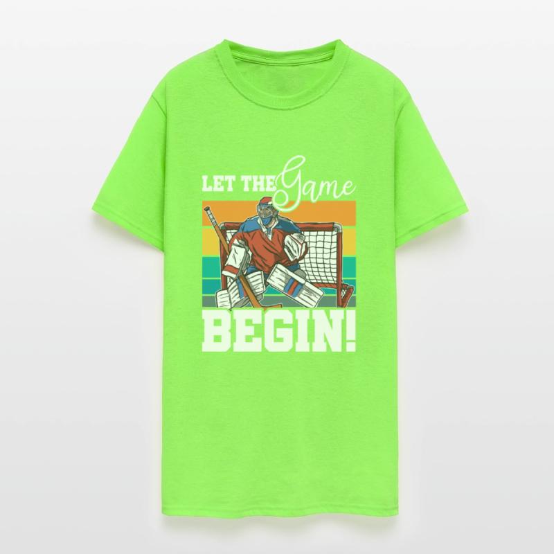 Let The Game Begin Goalie Sports Goalkeeper Ice