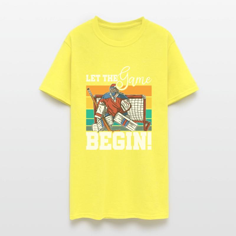 Let The Game Begin Goalie Sports Goalkeeper Ice