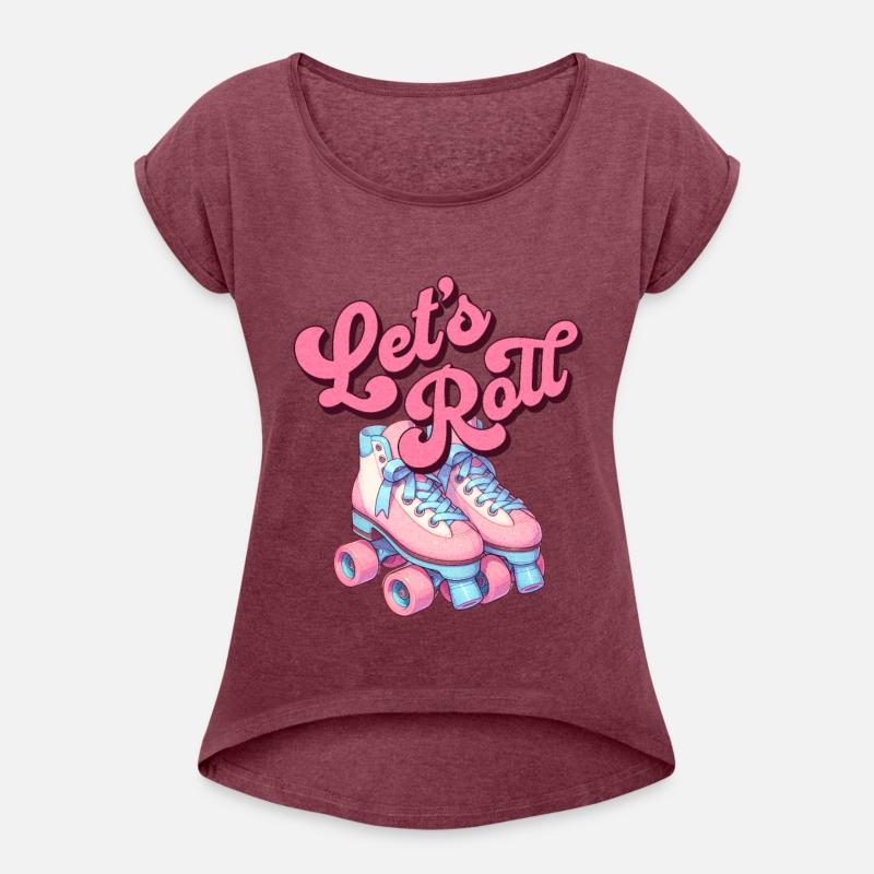 Let's Roll Pink Roller Skates