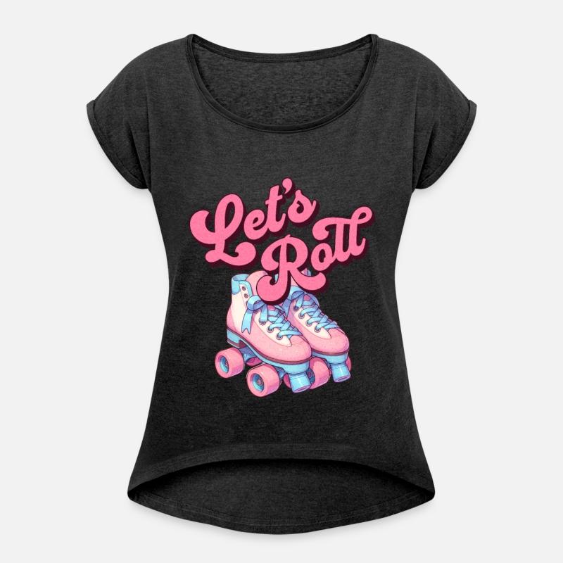 Let's Roll Pink Roller Skates
