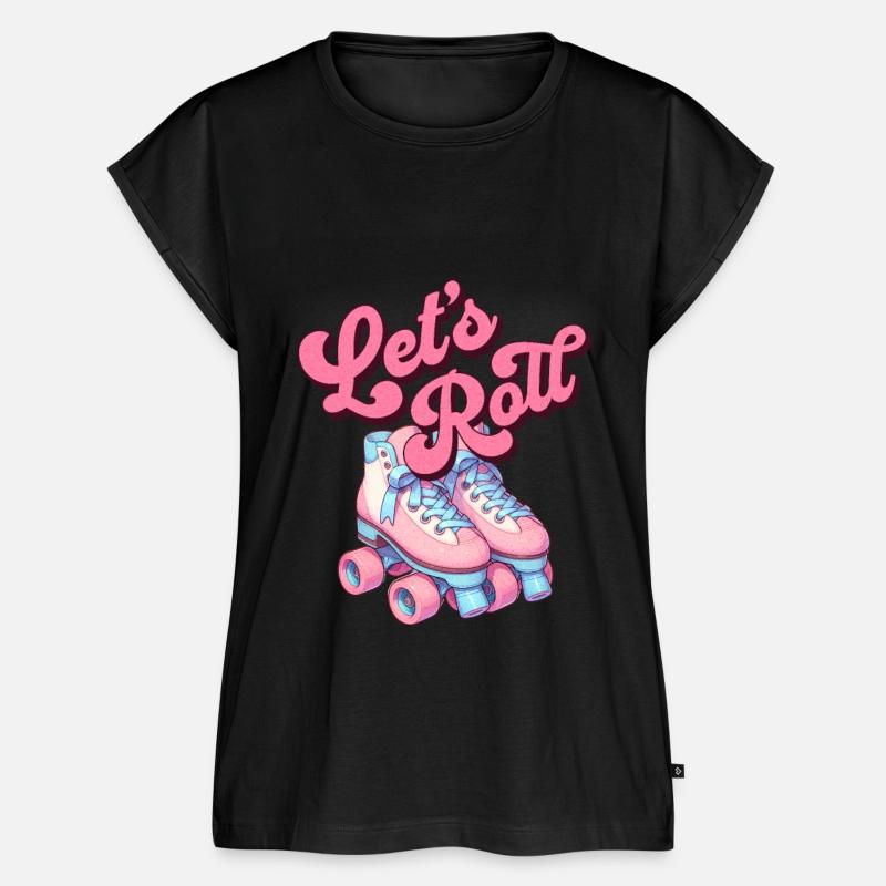 Let's Roll Pink Roller Skates