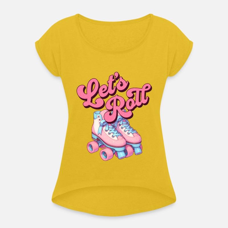 Let's Roll Pink Roller Skates