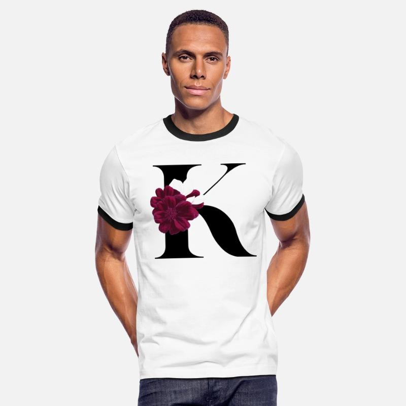 Letter K flower gift idea