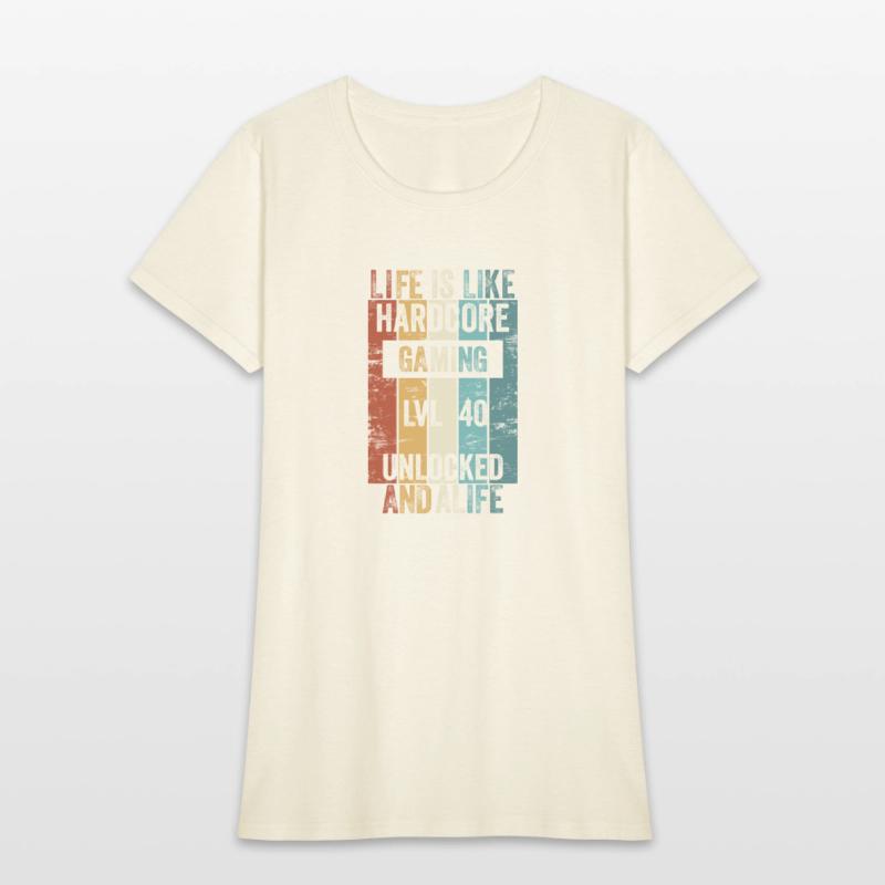 Level 40 Life Is Like Hardcore Gaming Unlocked