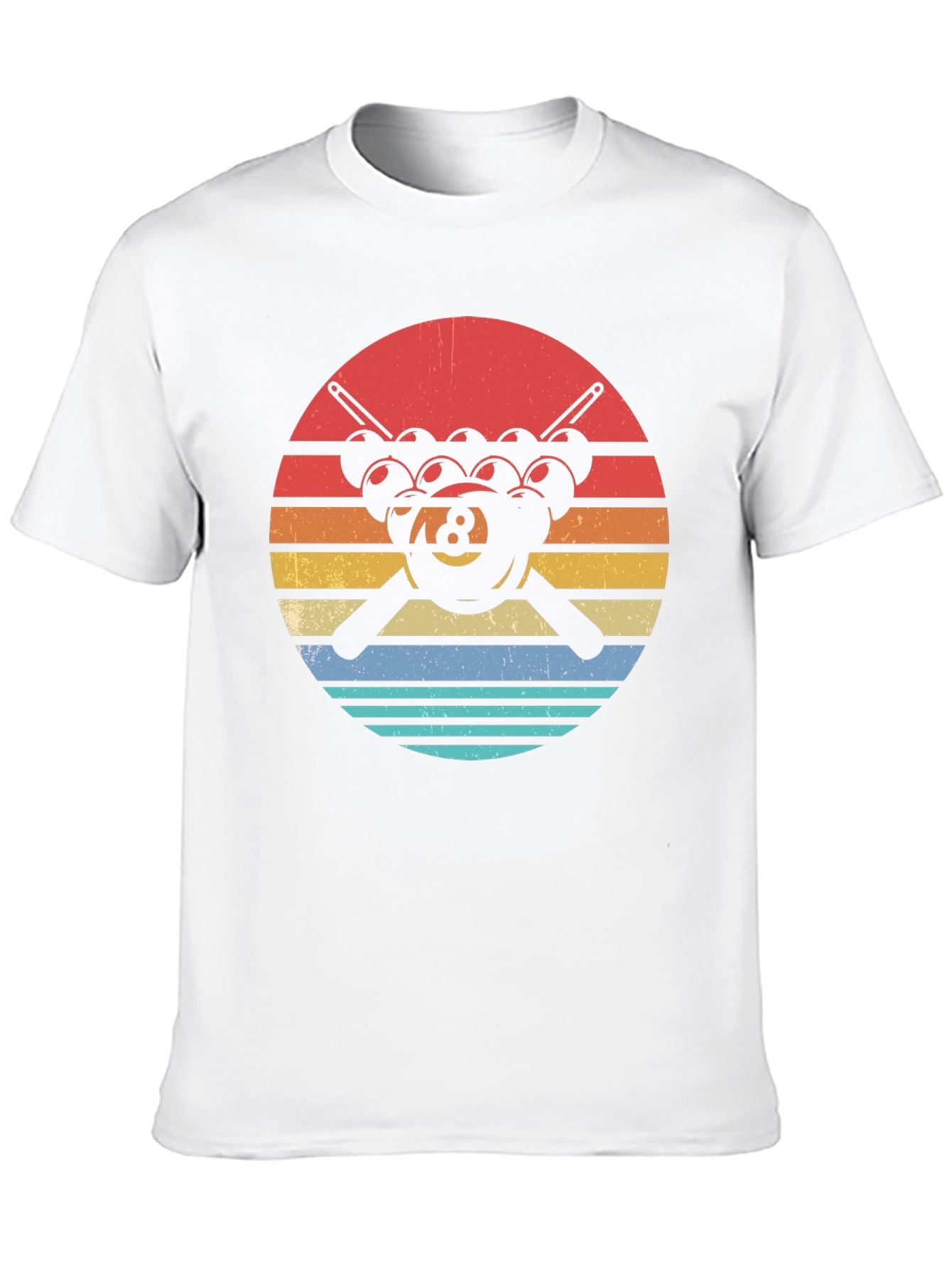 Retro 8 Ball Pool T-Shirt