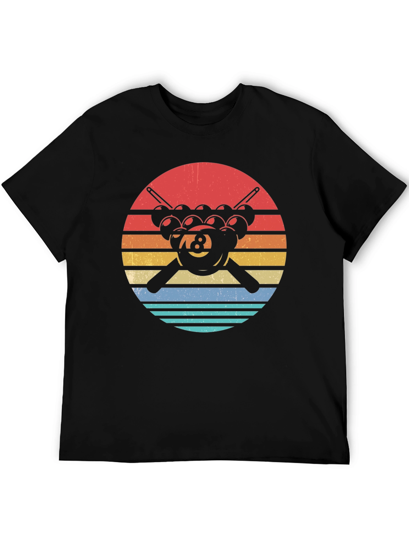 Retro 8 Ball Pool T-Shirt
