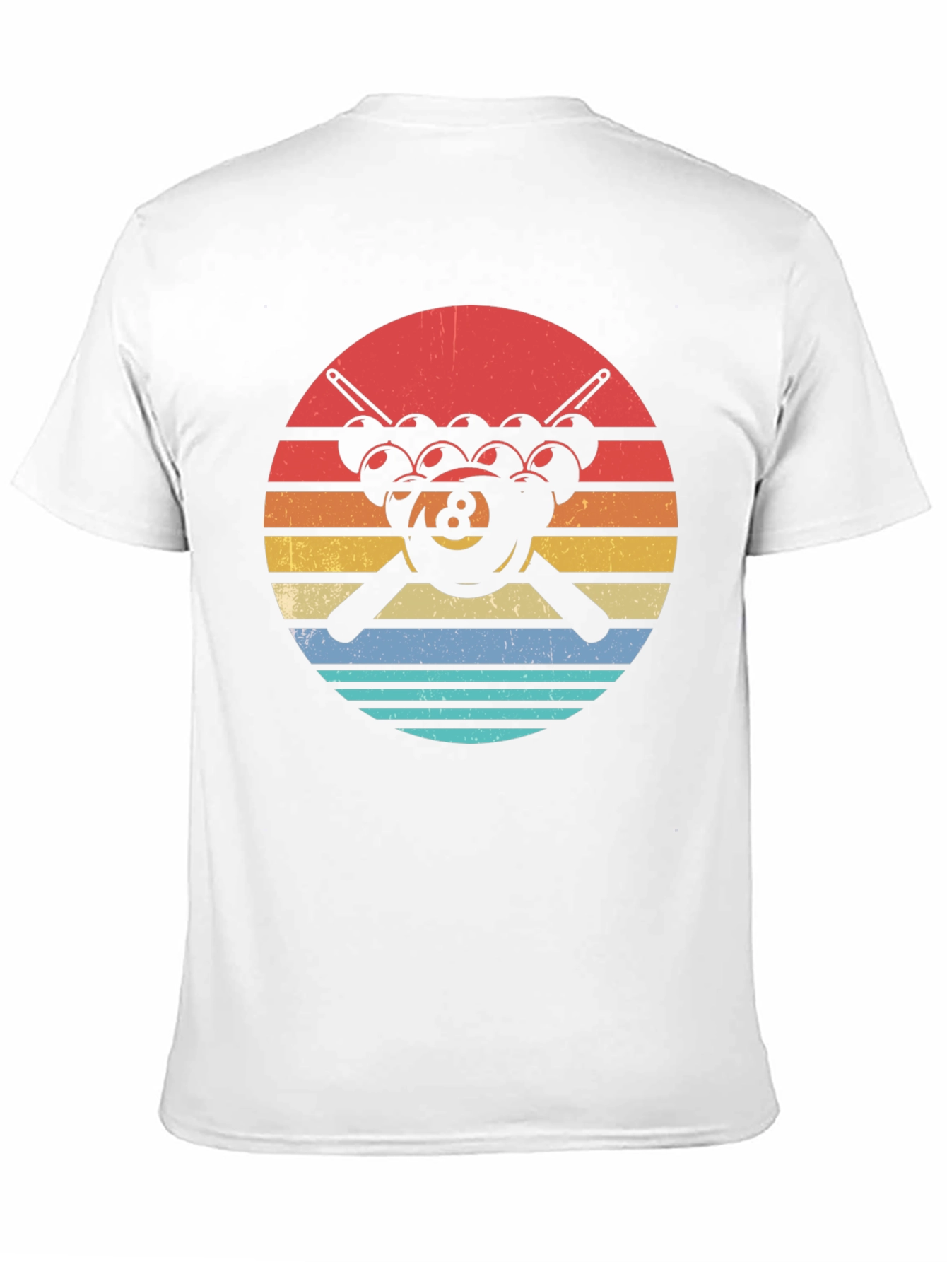 Retro 8 Ball Pool T-Shirt