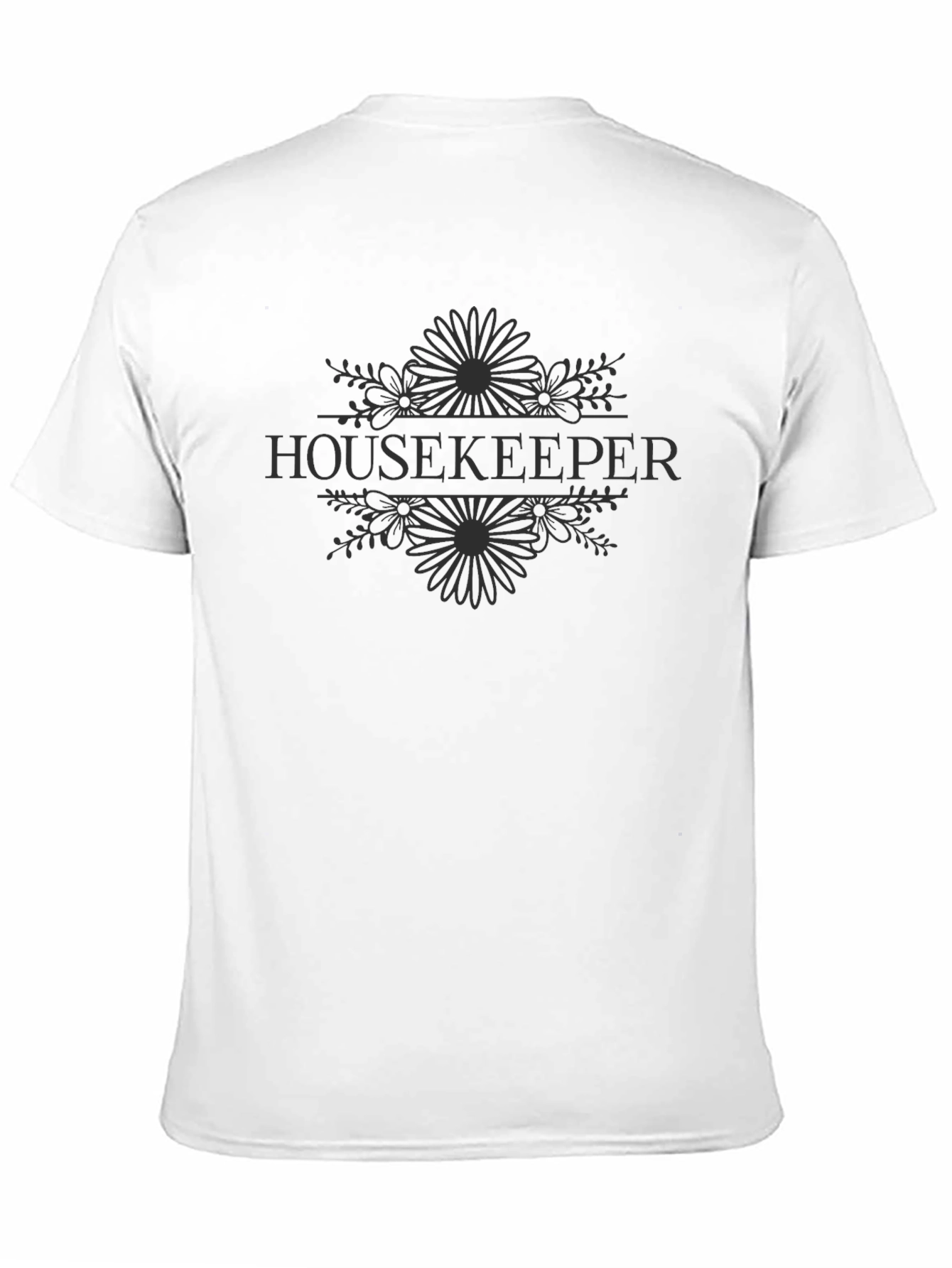 Housekeeper Floral Graphic T-Shirt