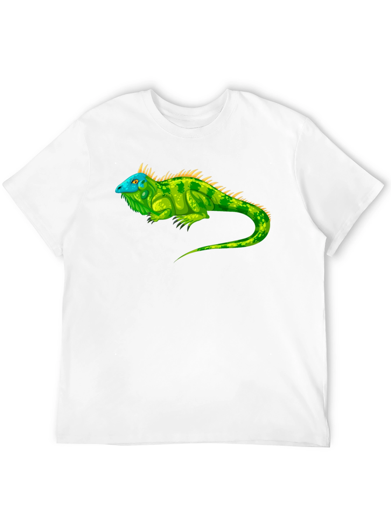 Iguana Graphic Tee - Reptile Lovers Black T-Shirt