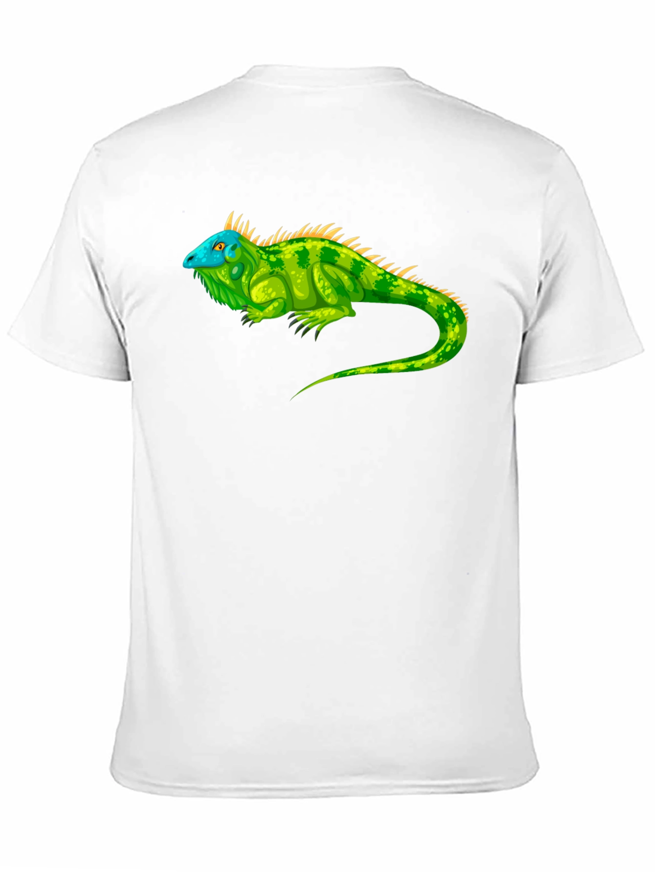 Iguana Graphic Tee - Reptile Lovers Black T-Shirt