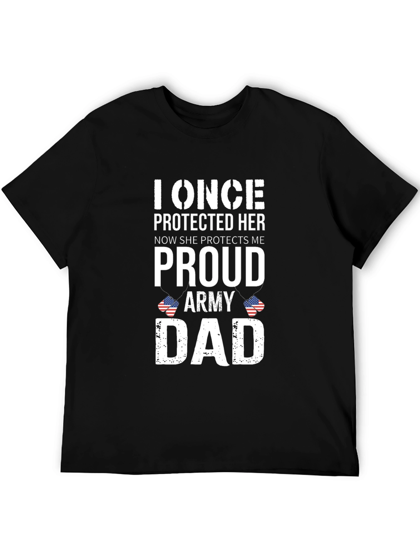 Proud Army Dad Graphic T-Shirt