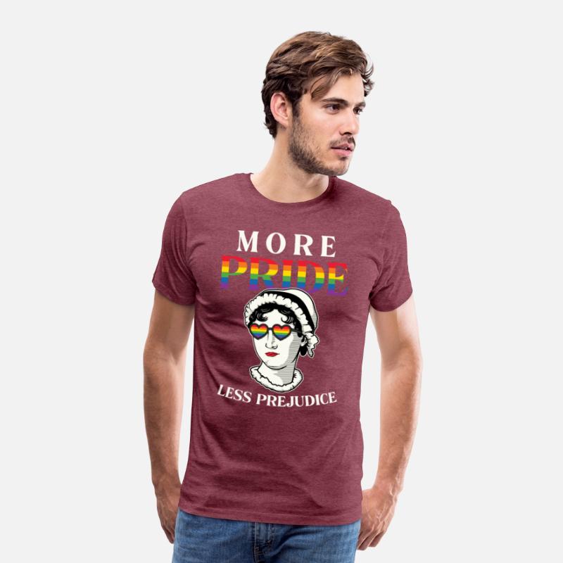 LGBT More Pride Less Prejudice Rainbow Gay Pride