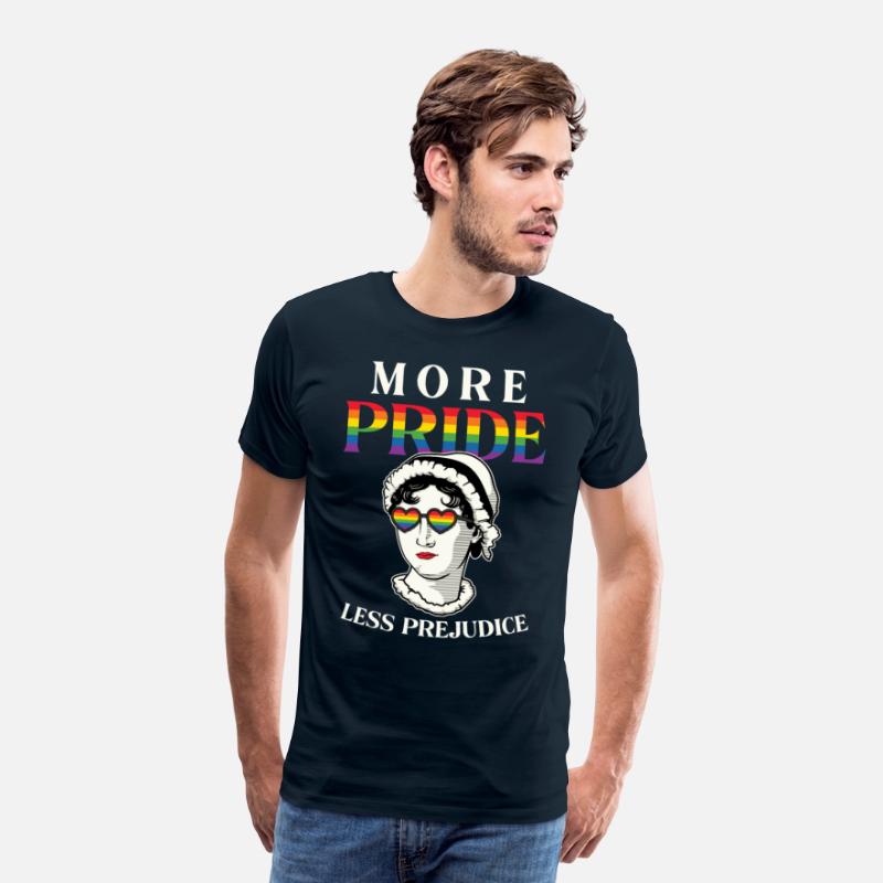 LGBT More Pride Less Prejudice Rainbow Gay Pride