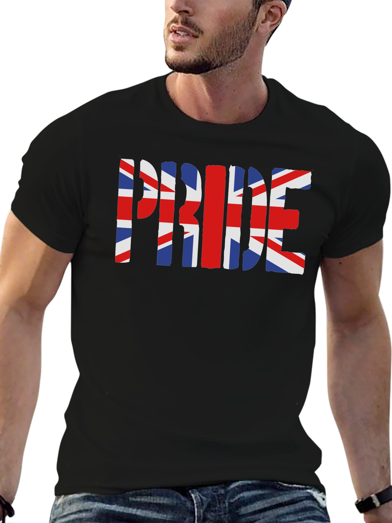 British Pride Flag Graphic T-Shirt