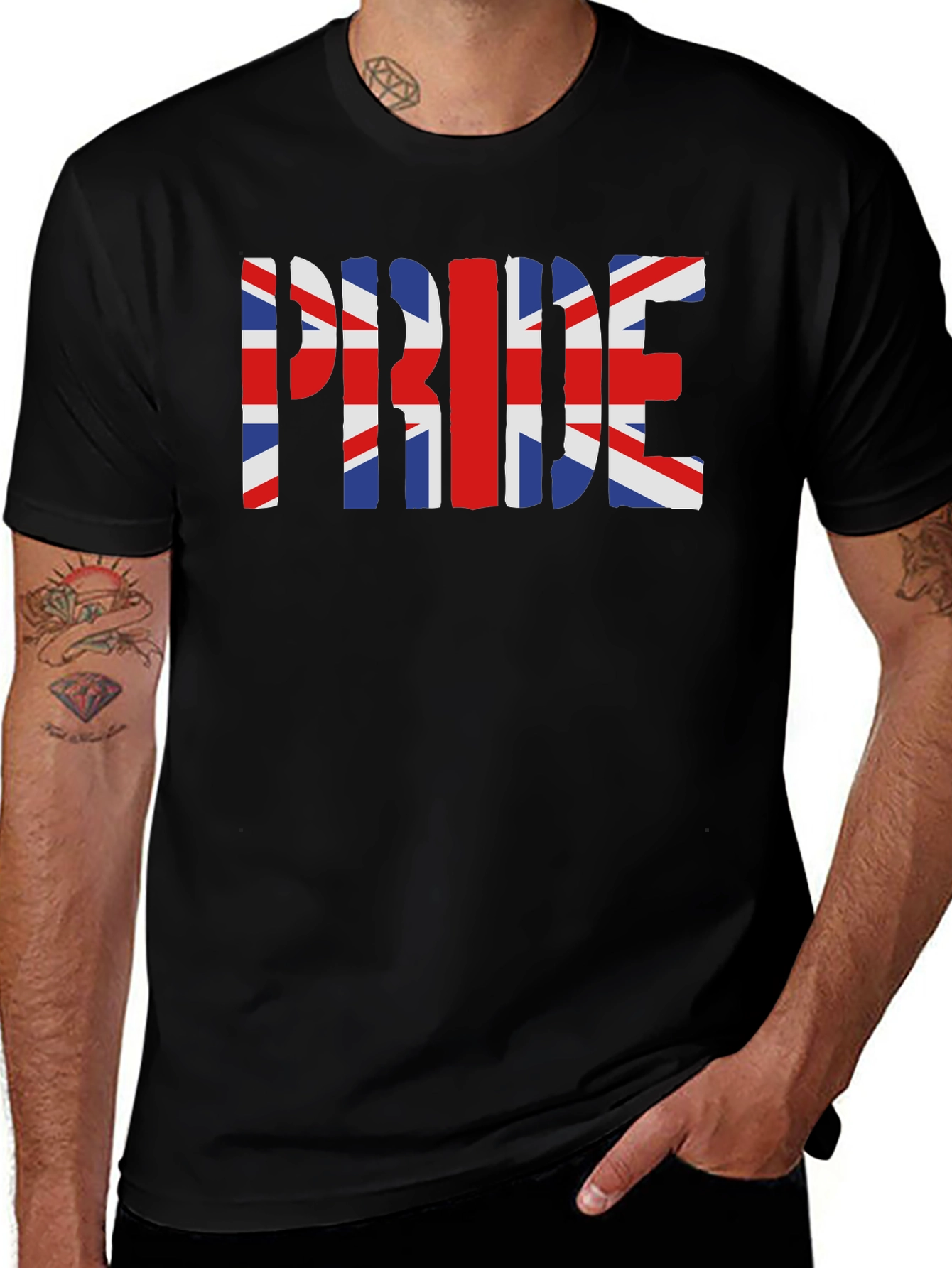 British Pride Flag Graphic T-Shirt