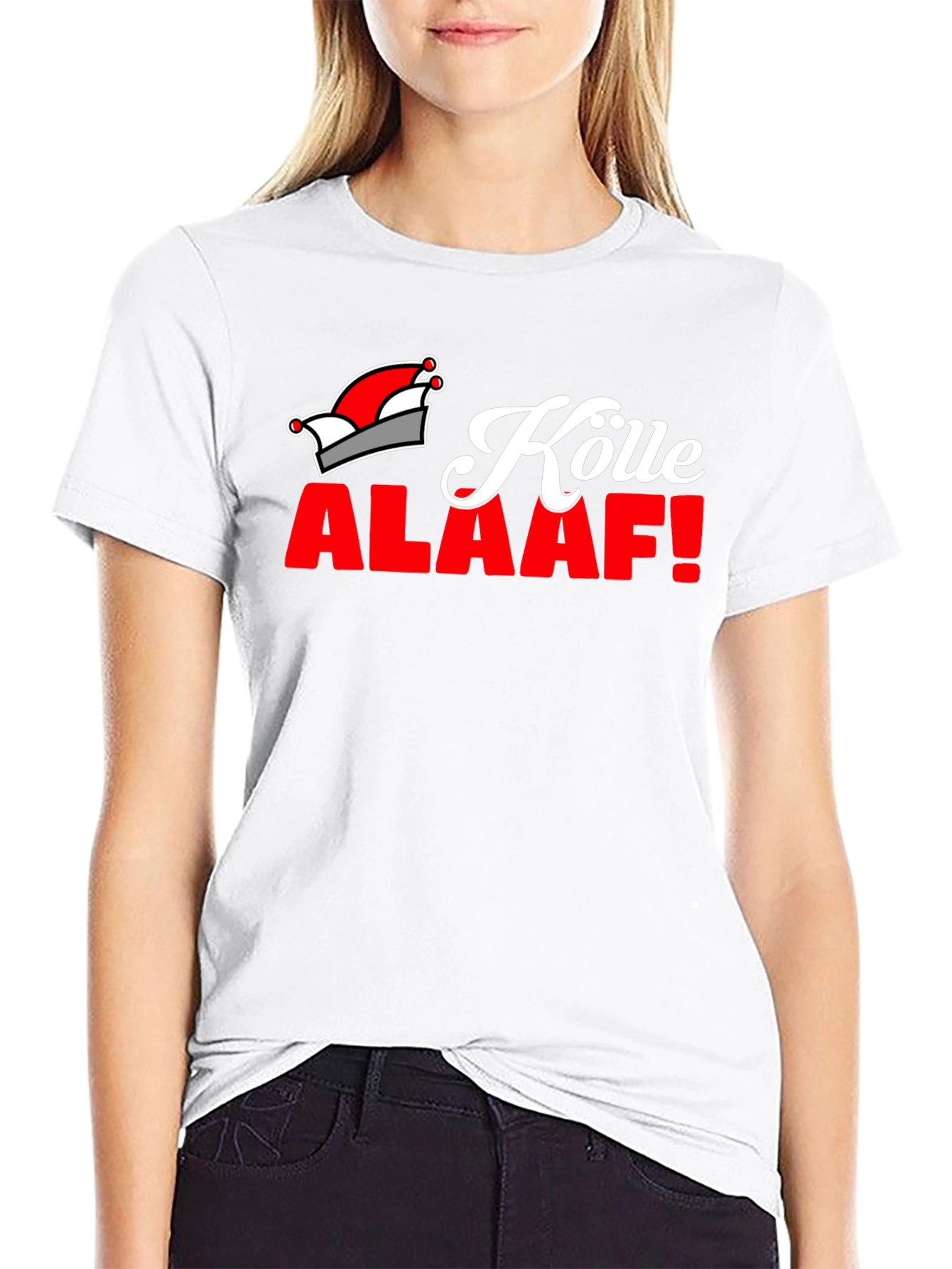Köln Alaaf Black T-Shirt - Carnival Celebration Tee