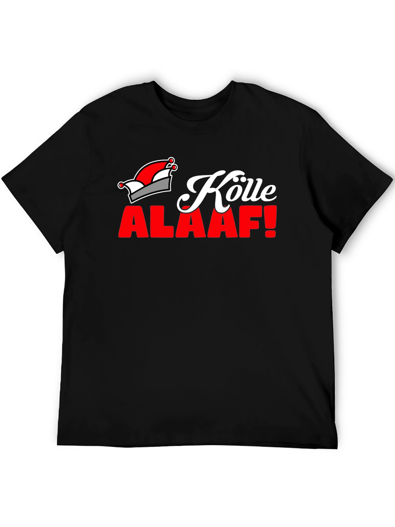 Köln Alaaf Black T-Shirt - Carnival Celebration Tee