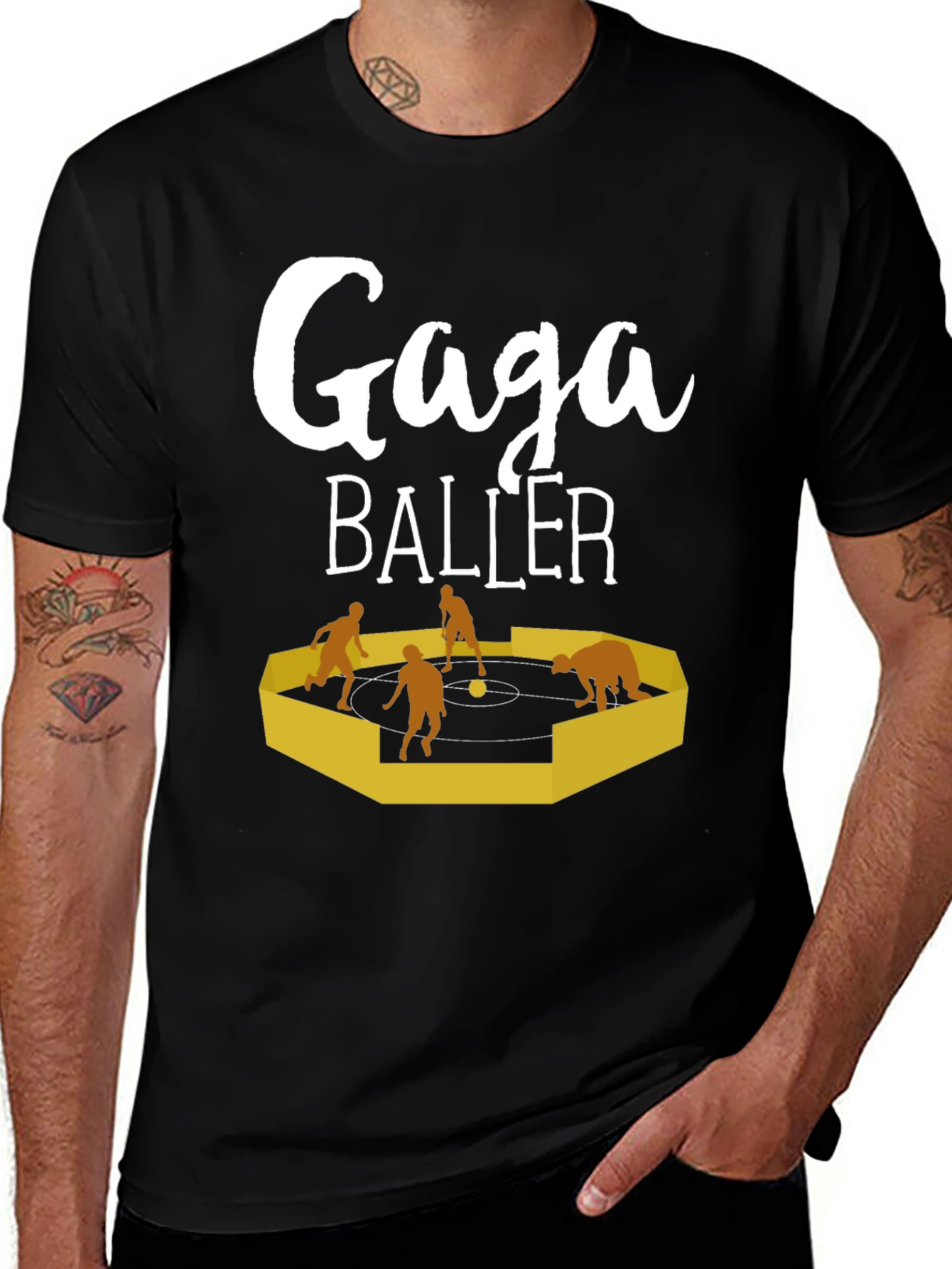 Gaga Baller Black T-Shirt