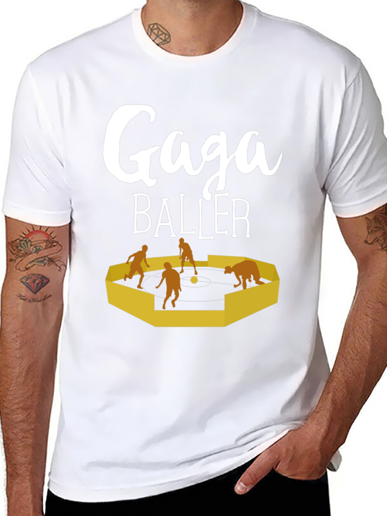 Gaga Baller Black T-Shirt