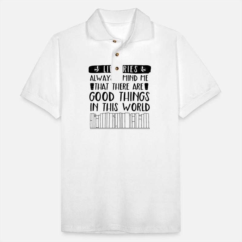 Libraries always remind me that there are good....