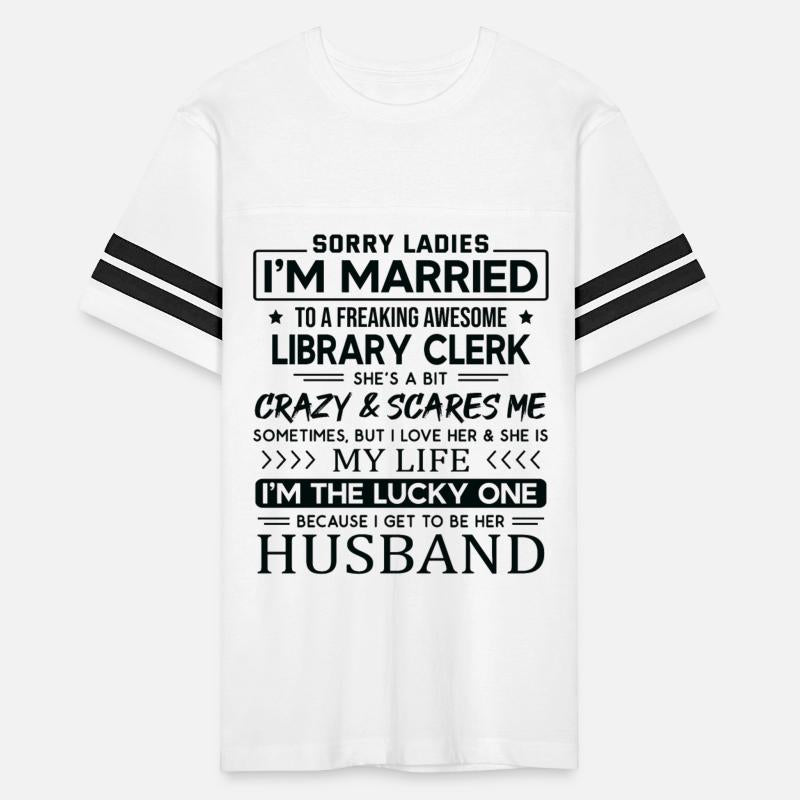 Library Clerk Funny Saying For Husband
