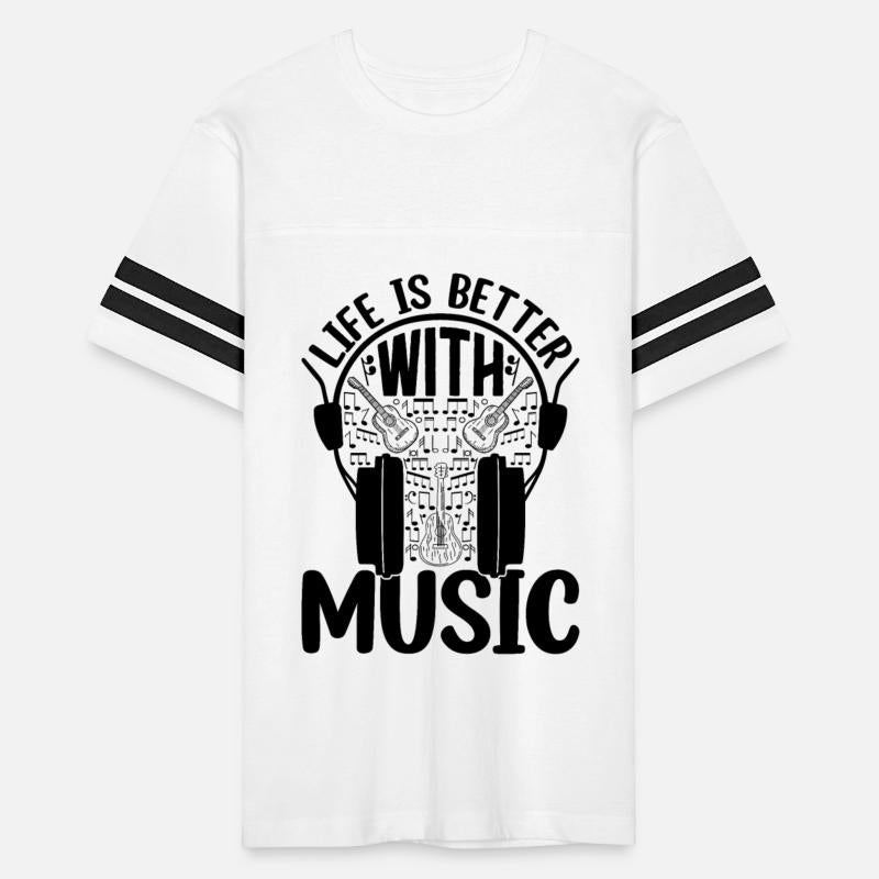 Life Is Better With Music - Guitar Player