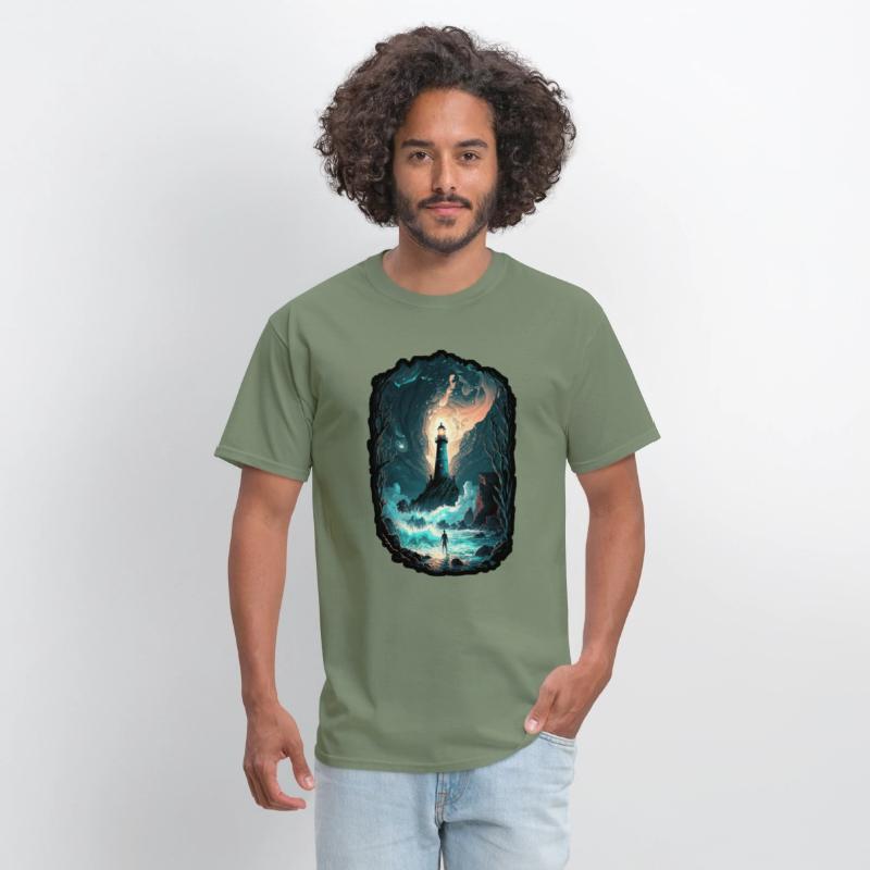 Lighthouse Sea Surreal Water Trend Mystical