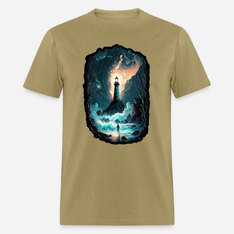 Lighthouse Sea Surreal Water Trend Mystical