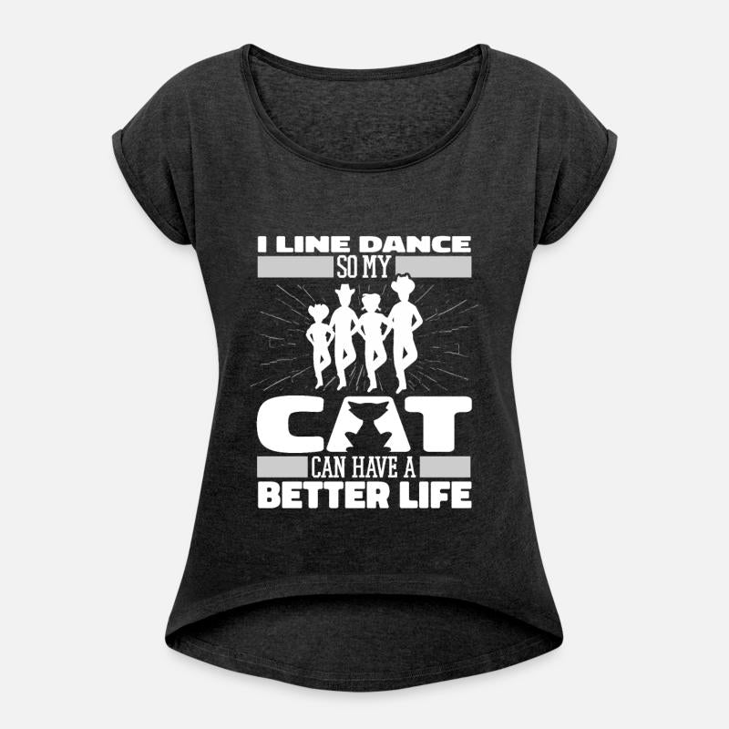 Line Dance Line Dancing Cat