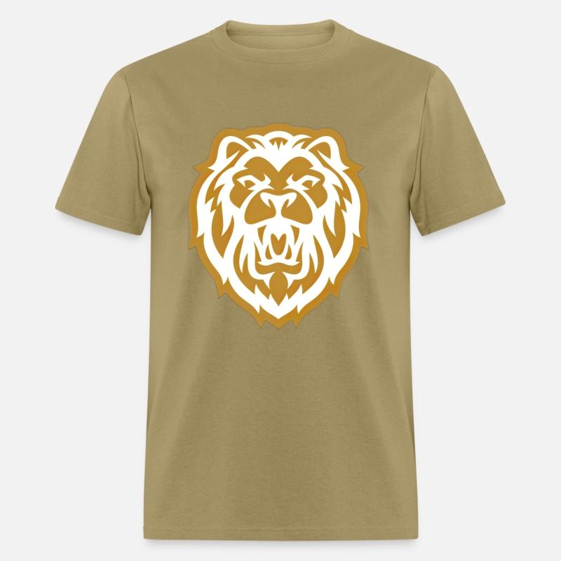 Lion lion T-shirt high Quality head lion t shirt