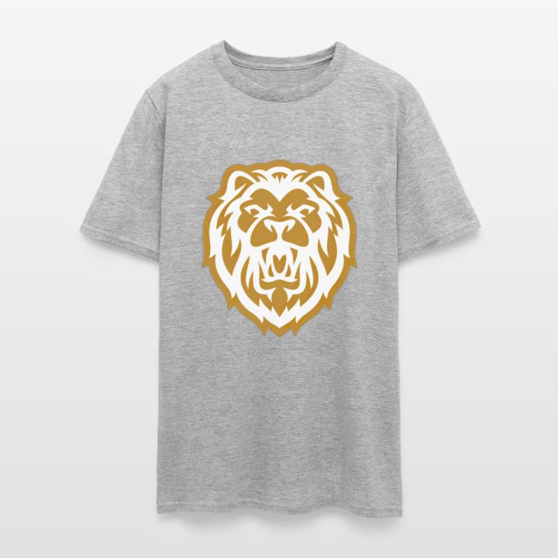 Lion lion T-shirt high Quality head lion t shirt